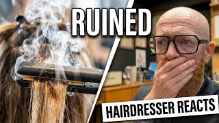 I Can't Believe This Happened! Reacting To The Worst Hair Fails