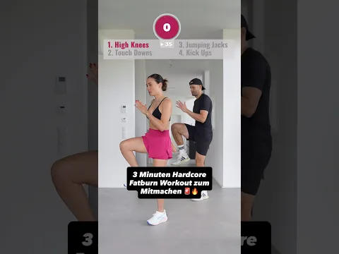 Effektives Fatburn Workout zum Mitmachen