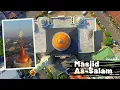 Aerial view Masjid As-Salam Joglo