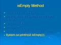 Java Level 1 Using Dr Java Lesson 21 String Class 03 compareTo isEmpty contains startsWith