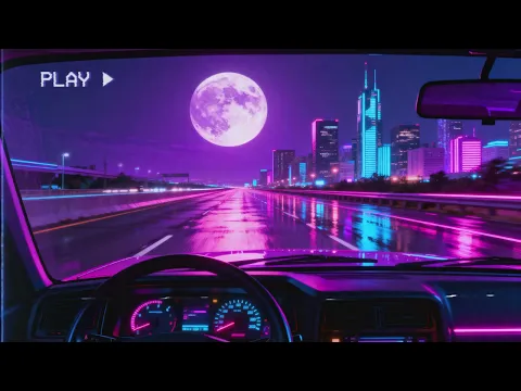 Synthwave City Drive 2024 : Continuous Mix