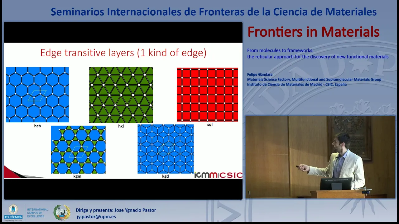 SFCM 18/19 3: From molecules to frameworks