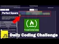 JavaScript Daily Code Challenge 25 - FreeCodeCamp