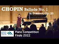 Download Lagu Chopin: Ballade No. 1 in G minor, Op. 23 (BMC Piano Competition 2022 Finals) | Lillian Feng (16)