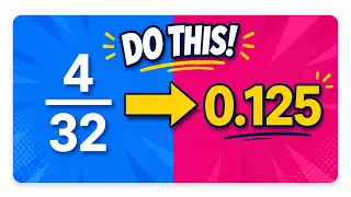 Convert to a Decimal No Calculator