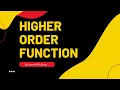 Brief details about forEach higher order function in Javascript Higher Order Function