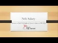 Nth highest salary Nth lowest salary Interview Question Coding Studio CodeWithRameez