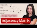 How to solve an Adjacency Matrix NCIDQ Test Prep