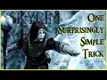 Skyrim Mage Build SUPER EASY Destruction Magic Trick for Pure Mage Builds