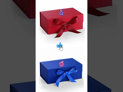 CHOOSE YOUR GIFT BOX 🎁 - A vs B #shorts #gift