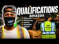 Qualifications for positions Working At AMAZON Warehouse