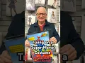 Trying on a Super Mario costume