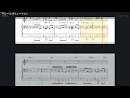 【TAB譜ダウンロード可】ギミー!レボリューション / 内田 真礼　ベースTAB 楽譜スクロール 練習用