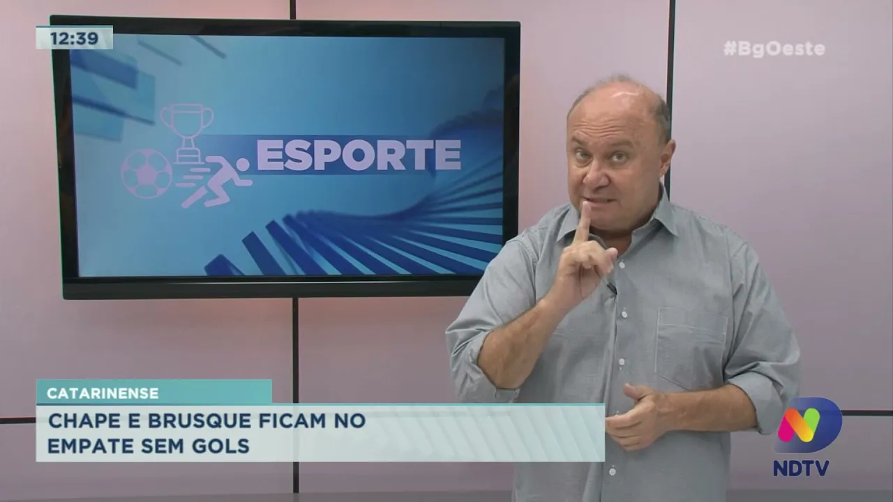 Esporte: no Catarinão 2021, Chape e Brusque ficam no empate sem gols