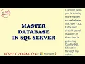 Master Database Theory SQL Server Database Design SQL Talks by VINEET