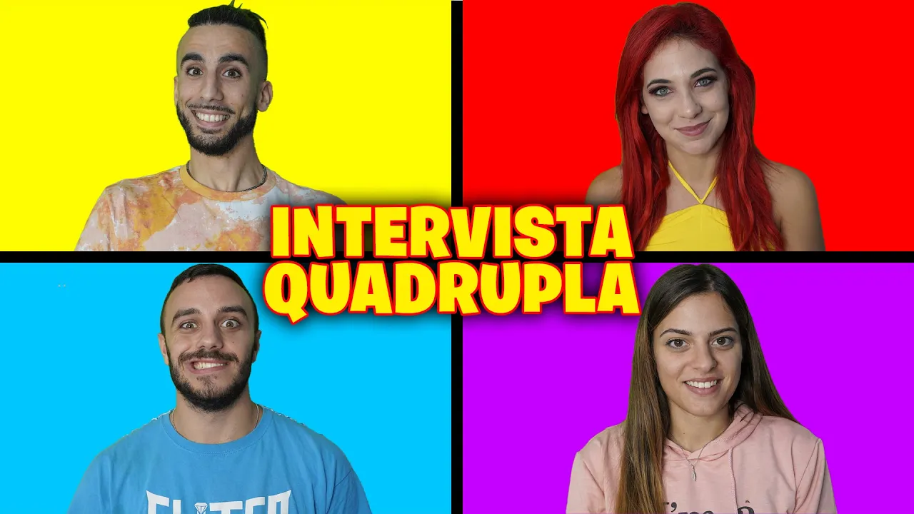 😍 INTERVISTA QUADRUPLA con HIMORTA, FIUS GAMER e GIUSEPPINA!