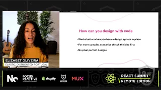 Designing with Code in Mind – Elizabet Oliveira