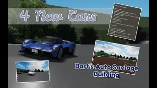 4 New cars Bart s auto Salvage Building Roanoke Va Roblox