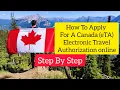 eTA Application Canada eTA Canada