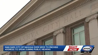 Man sues city of Nashua over need to provide address to speak during public hearing