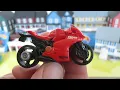 Ducati 1199 Panigale 2014 Hot Wheels Toy Motorcycle Unboxing Review - HW City Speed Team Racing Bike