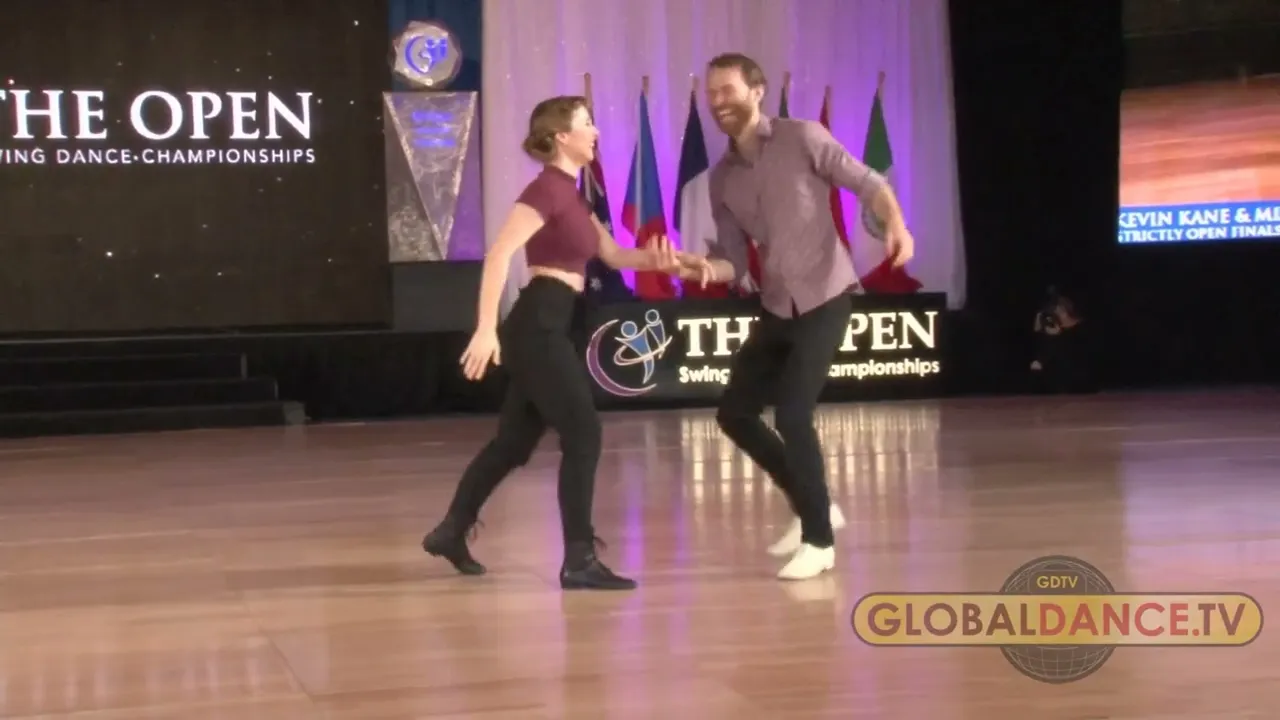 Kevin Kane and Mia Primavera - 1st place Strictly Open Finals - US Open 2022