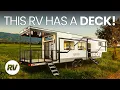 Inside the MASSIVE RV with a deck the 2025 Arctic Wolf 3800DECK