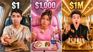 تحدي الشخص الغني 🤑 ضد المتوسط 😱 ضد الفقير 🥹 اخويا ( راح فيها ) 😱 !!