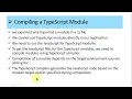 Module in typescript import and export keywords in typescript to use module