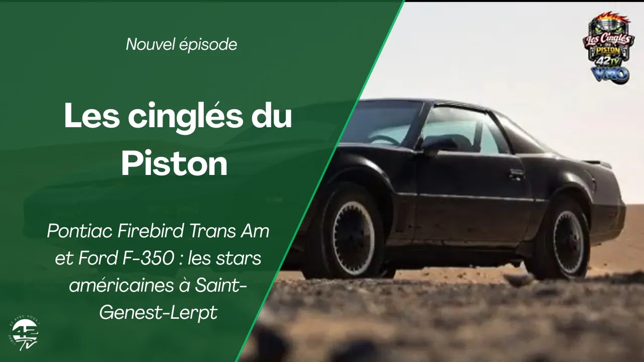 ⁣Pontiac Firebird Trans Am et Ford F-350 : les stars américaines à Saint-Genest-Lerpt