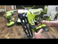P326-Ryobi 16-Gauge AirStrike Finish Nailer Features Tips Rreview