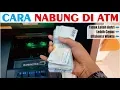 Cara Menabung di ATM semua Bank