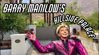 We visit Barry Manilow s HUGE celebrity compound House tour around Palm Springs