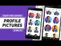 Create Amazing Profile Pictures in One Click Free Website