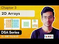 DSA in Java 2D Arrays Explained Spiral Matrix Diagonal Sum Search in Matrix
