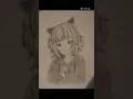 Download Lagu draw anime girl loli#shorts #art #viral