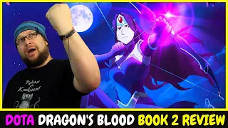 dota dragons blood book 2 netflix anime review series 2 season 2