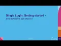Single Login Getting started - an interactive lab session JNUC 2021