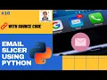 Email Slicer Using Python Python Projects For Beginners Python Project Tutorial