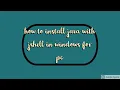 how to install java and jshell in windows