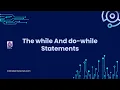 Java Essentials Blueprint - The while and do-while Statements