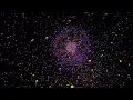 N-Body Particle Simulation - 3D Miniverse particle js