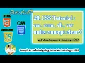 CSS Tutorial em rem vw vh Explained in Detail Web Development Tutorial