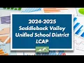 2024-2025 Saddleback Valley Unified School District LCAP