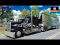 Kenworth W900 + CAT 3406E | Grangeville - Pocatello | ATS 1.56 4K Gameplay + Wheel Cam