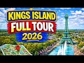 KINGS ISLAND FULL TOUR 2026 ALL THE RIDES ATTRACTIONS - NEW AND OLD