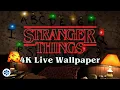Stranger Things Light Wall In 4k With Concentration Music What Is Will Byers Saying