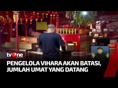 Jelang Perayaan Imlek 2022, Vihara Lakukan Prokes Ketat