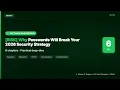 RISK Why Passwords Will Break Your 2026 Security Strategy