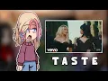 Wednesday Reacts to Taste by Sabrina Carpenter gcrv darkishalfcrazy